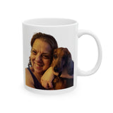 Personalized Dachshund Facts2 | Doxy, Doggy, Puppy, Dog Lovers, Puppy Lovers, Dachshund Lovers | White Ceramic Novelty 11/15oz Mug