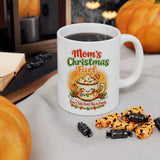 🎄 Holiday Magic Starts With Mom’s Fuel! ☕ | Moms Christmas Fuel Ceramic Coffee Cup (11oz/15oz)