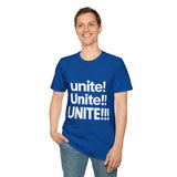 Unite T-Shirt, Unity Shirt, Inspirational Statement Tee, Peace & Community Apparel, Social Message Gift for Men and Women