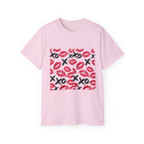 Love & Kisses | Ultra 100% US Cotton Tee | Valentine's Day, I Love You T-Shirt, BFF Love, Positive Life, Inspire Shirt