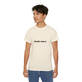 Smile More  | Motivational, Don't Worry Be Happy T-Shirt, Inspire Clothing Shirt, USA