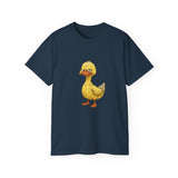 Grumpy Duck T-Shirt | Funny Tired Duck Shirt | Cute Sarcastic Animal Tee Gift for Duck Lovers, Coffee Fans & Lazy Mood Humor Outfit