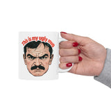 This Is My Ugly Mug | Coffee Lovers, Funny Pic, Ugly Man | White Ceramic Novelty 11/15oz Mug