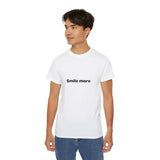 Smile More  | Motivational, Don't Worry Be Happy T-Shirt, Inspire Clothing Shirt, USA