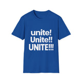 Unite T-Shirt, Unity Shirt, Inspirational Statement Tee, Peace & Community Apparel, Social Message Gift for Men and Women