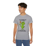 Funny Sarcastic Grinch-Inspired T-Shirt | Two-Faced Penny Joke Tee | Green Monster Graphic | Unisex Gift for Men & Women