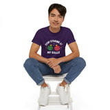 Stop Staring At My Balls | Unisex Ultra 100% US Cotton Tee | T-shirt, Funny Tshirt | Christmas, Xmas, Boyfriend, Husband Gift
