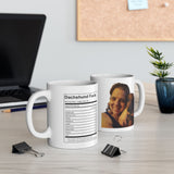 Personalized Dachshund Facts2 | Doxy, Doggy, Puppy, Dog Lovers, Puppy Lovers, Dachshund Lovers | White Ceramic Novelty 11/15oz Mug