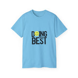 Doing My Best T-Shirt | Motivational Graphic Tee | Positive Vibes Shirt | Smiley Face Tee | Inspirational Casual Shirt
