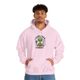 Alien 'I Came, I Saw, I Forgot' Hoodie – Funny Stoner Extraterrestrial Pullover