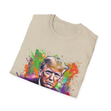 Trump 2024 - Mixed Colors | President Trump, Donald Trump, MAGA, POTUS, Drain The Swamp  | Unisex Softstyle T-Shirt