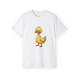 Grumpy Duck T-Shirt | Funny Tired Duck Shirt | Cute Sarcastic Animal Tee Gift for Duck Lovers, Coffee Fans & Lazy Mood Humor Outfit