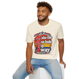MAGA Make the Asshole Go Away T Shirt, Funny Political Humor Tee, Patriotic Anti MAGA Sarcastic Gift, Political Statement Shirt for Adults