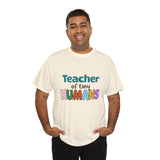 Teacher of Tiny Humans Shirt - Preschool Teacher Tee, Kindergarten Teacher Gift, Cute Rainbow Teacher T-Shirt for Women