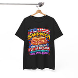 Trump Sandwich Shirt | Anti Trump Shirt | Trump Sandwich Tshirt | 2024 Election | Trump Full Of Bologna | Political Parody US Elections Tee