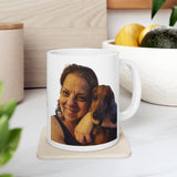Personalized Dachshund Facts2 | Doxy, Doggy, Puppy, Dog Lovers, Puppy Lovers, Dachshund Lovers | White Ceramic Novelty 11/15oz Mug