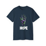 HOPE Neon Dripping Hand T-Shirt – Bold Futuristic Design, Eye-Catching Streetwear, Inspire & Stand Out in Style!