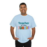 Teacher of Tiny Humans Shirt - Preschool Teacher Tee, Kindergarten Teacher Gift, Cute Rainbow Teacher T-Shirt for Women