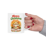 🎄 Holiday Magic Starts With Mom’s Fuel! ☕ | Moms Christmas Fuel Ceramic Coffee Cup (11oz/15oz)