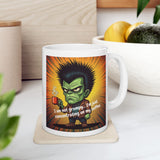I  Am Not Grumpy... Im Just Concentrating On My Coffee | Coffee Lovers, Hulk, Retired | White Ceramic Mug 11/15oz
