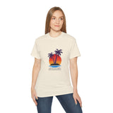 Tropical Summer | Motivational T-Shirt, Summertime, Beach Time, Gift For Him 0r Her, Inspirational Unisex Tee, Novelty Clothing Shirt