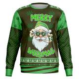 “Merry Weedmas” Funny Santa Christmas Sweatshi