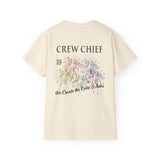 Fireworks Crew Chief T-Shirt | Pyrotecnico Branded Tee | Event Chief Staff Shirt with Slogan & QR Code | 11 Light Unisex Shirt for Pyro Shows