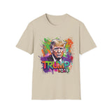 Trump 2024 - Mixed Colors | President Trump, Donald Trump, MAGA, POTUS, Drain The Swamp  | Unisex Softstyle T-Shirt