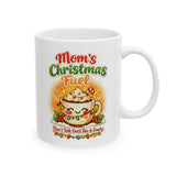 🎄 Holiday Magic Starts With Mom’s Fuel! ☕ | Moms Christmas Fuel Ceramic Coffee Cup (11oz/15oz)
