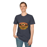Stay Wild Stay Free Eagle Vintage Varsity T‑Shirt | Rebellion Division Retro Grunge Freedom Graphic Tee for Men & Women