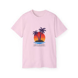 Tropical Summer | Motivational T-Shirt, Summertime, Beach Time, Gift For Him 0r Her, Inspirational Unisex Tee, Novelty Clothing Shirt