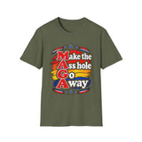 MAGA Make the Asshole Go Away T Shirt, Funny Political Humor Tee, Patriotic Anti MAGA Sarcastic Gift, Political Statement Shirt for Adults