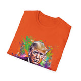 Trump 2024 - Mixed Colors | President Trump, Donald Trump, MAGA, POTUS, Drain The Swamp  | Unisex Softstyle T-Shirt