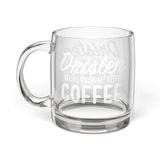 Engraved Coffee Mug, Personalized Gift for Coffee Lovers, Unique Home Decor, Custom Engraved Glass Mug, Perfect for Birthdays, Anniversaries