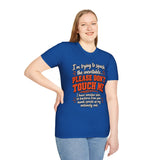 Please Don't Touch Me Shirt, Funny Introvert T Shirt, Sensitive Skin Shirt, Social Distancing Gift, Anti Germ Humor Tee