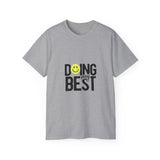 Doing My Best T-Shirt | Motivational Graphic Tee | Positive Vibes Shirt | Smiley Face Tee | Inspirational Casual Shirt