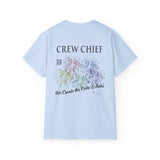 Fireworks Crew Chief T-Shirt | Pyrotecnico Branded Tee | Event Chief Staff Shirt with Slogan & QR Code | 11 Light Unisex Shirt for Pyro Shows