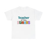 Teacher of Tiny Humans Shirt - Preschool Teacher Tee, Kindergarten Teacher Gift, Cute Rainbow Teacher T-Shirt for Women
