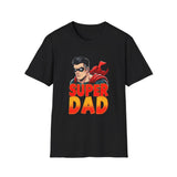 Super Dad T-Shirt, Superhero Dad Shirt, Father’s Day Gift for Dad, Comic Style Graphic Tee for Him, Cool Dad Apparel