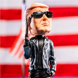 The Trumpinator Bobblehead – Donald Trump Action Figure Collectible Toy – Funny Political Gag Gift for Republicans, Trump Supporters & Conservatives – Trump Terminator Figurine
