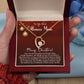 Merry Christmas Bonus Mom!!! | Forever Love Necklace | Message Card Jewelry
