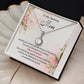 My Amazing Mom | Eternal Hope Necklace | Merry Christmas | Message Card Jewelry Gift
