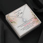 My Amazing Mom | Eternal Hope Necklace | Merry Christmas | Message Card Jewelry Gift