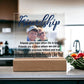 Personalize Your Friendship... I Feel So Lucky With Friends Like You! | Customized Square Acrylic Plaque