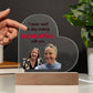 PERSONALIZE: Never Stop Making Memories | Soul Sisters | Engagement | Anniversary | Birthday | Acrylic Heart