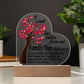 A Limb Has Fallen from The Family | Tree Sympathy Acrylic Plaque with Wooden Stand | In loving memory of loved | Table Decor | Bereavement Condolences Gifts