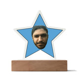 Customize "The Office" Acrylic Star Plaque, The Office TV Show Gifts, Office Star Acrylic Star Plaque, The Office Face Acrylic Star Plaque, The Office Acrylic Star Plaque, The Office Star Face, Christmas Gift