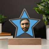 Customize "The Office" Acrylic Star Plaque, The Office TV Show Gifts, Office Star Acrylic Star Plaque, The Office Face Acrylic Star Plaque, The Office Acrylic Star Plaque, The Office Star Face, Christmas Gift