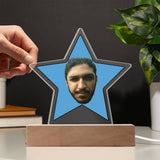 Customize "The Office" Acrylic Star Plaque, The Office TV Show Gifts, Office Star Acrylic Star Plaque, The Office Face Acrylic Star Plaque, The Office Acrylic Star Plaque, The Office Star Face, Christmas Gift