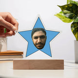 Customize "The Office" Acrylic Star Plaque, The Office TV Show Gifts, Office Star Acrylic Star Plaque, The Office Face Acrylic Star Plaque, The Office Acrylic Star Plaque, The Office Star Face, Christmas Gift